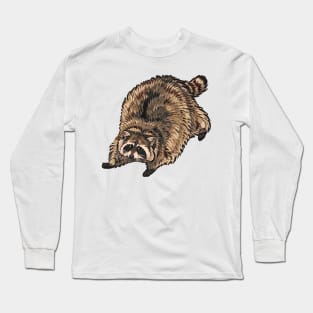 Big Raccoon Long Sleeve T-Shirt